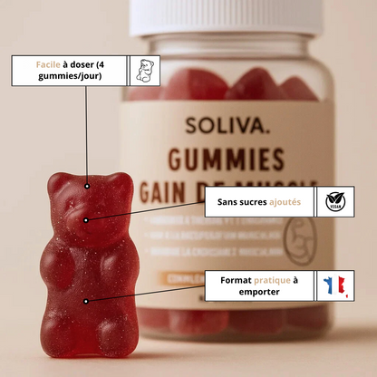 Gummies Gain de muscle